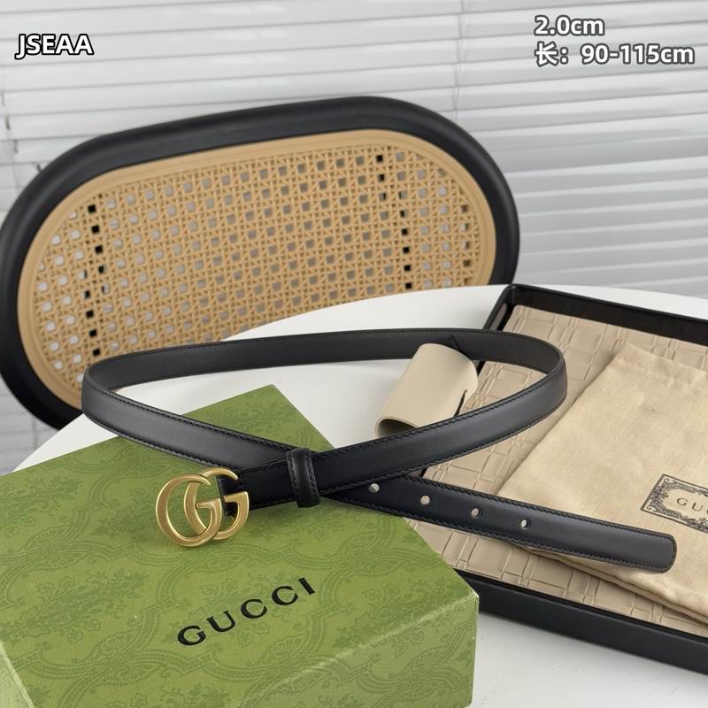 Gucci belt 20mmX90-115cm 8L26